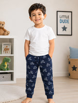 Baby Boys Printed Track Pant with Easy Movement Comfort for Casual Wear, Playtime and Everyday Lounge Use - Pack of 1