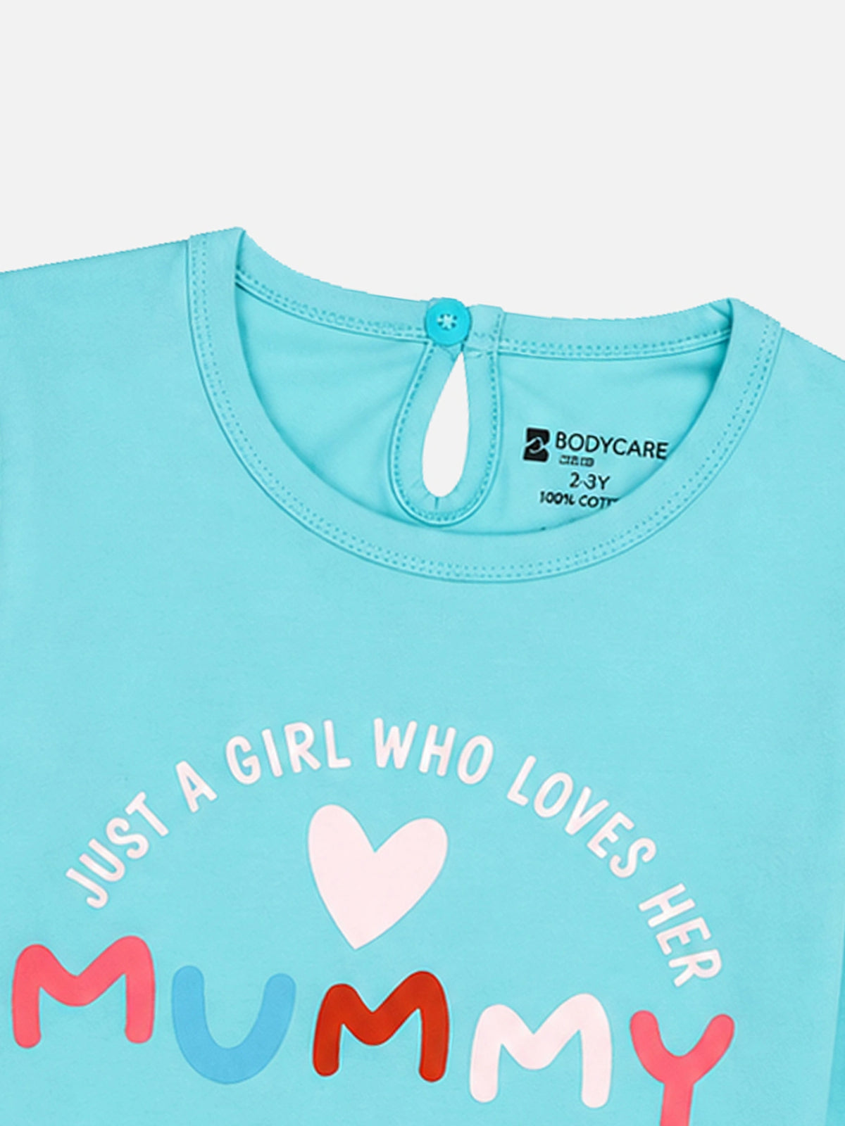 Baby Girls 100% Cotton Printed Full Sleeve T-Shirt with Regular Fit for Everyday Casual Wear and Regular Use