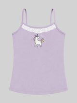 Girls 100% Cotton Sleeveless Innerwear Vest with Stretch for Everyday Comfort and Easy Layering - Pack of 2