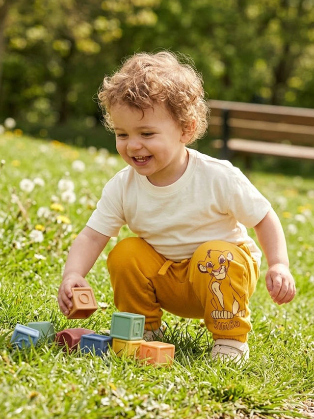 Boys Printed Cotton Track Pant with Regular Fit for Casual Wear, Sports Use, Easy Movement and Everyday Comfort