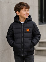 Boys Soft Cotton Blend Jacket for Winter Wear, Warm Comfort, Outdoor Layering and Regular Wardrobe Use