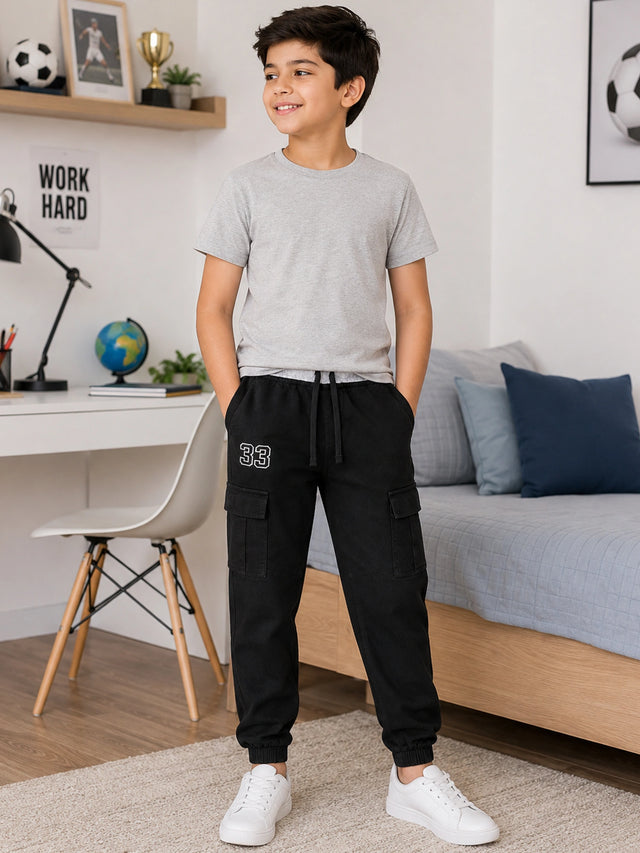 Boys Knitted Pant for Casual Wear, Lounge Comfort, Easy Movement, Everyday Wardrobe Essentials and Regular Use