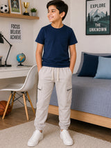 Boys Knitted Pant for Casual Wear, Everyday Comfort, Easy Movement and Regular Wardrobe Essentials for Daily Use