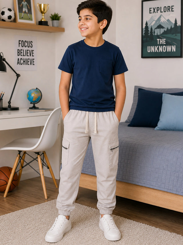 Boys Knitted Pant for Casual Wear, Everyday Comfort, Easy Movement and Regular Wardrobe Essentials for Daily Use