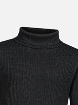 Unisex High Neck Full Sleeves Thermal Top for Winter Wear, Warm Base Layer Comfort and Cold Weather Use