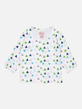 Unisex Thermal Front Open Full Sleeves Top for Baby Winter Innerwear, Easy Dressing and Regular Use - Pack of 3