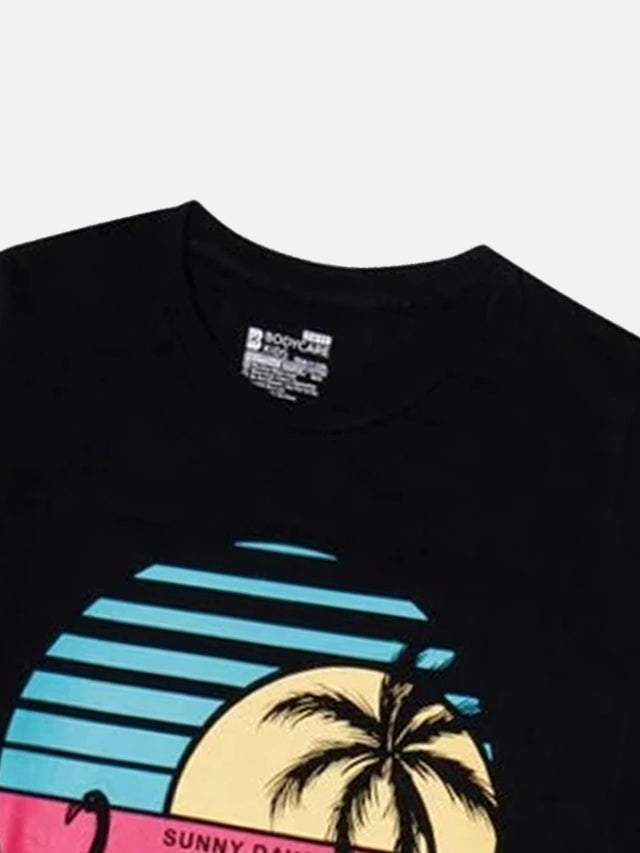 Girls Round Neck Full Sleeves Printed T-Shirt with Casual Styling, Easy Movement and Comfortable Regular Wear Appeal