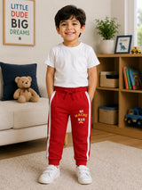 Baby Boys Cotton Solid Track Pant for Everyday Comfort, Casual Wear, Easy Movement and Lounge Wear Essentials