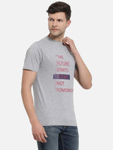 Men Solid T-Shirt Round Neck Half Sleeves with Clean Everyday Styling for Casual Wear and Comfort Essentials