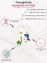 Baby Boys Interlock Romper for Everyday Babywear Comfort, Easy Dressing and Regular Wardrobe Essentials