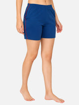 Women 100% Cotton Shorts with Side Pockets, Casual Regular Fit and Comfortable Everyday Styling Essentials