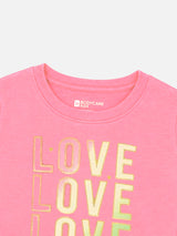 Baby Girls Round Neck Full Sleeve Sweatshirt for Comfortable Casual Wear, Everyday Styling and Regular Use