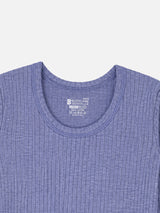 Unisex Antibacterial Thermal Top with Round Neck and Full Sleeves for Winter Base Layering and Cold-Weather Comfort