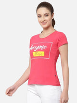 Women Solid T-Shirt Round Neck Half Sleeves with Everyday Casual Styling for Comfort and Wardrobe Essentials