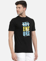 Men T-Shirt Round Neck Half Sleeves with Regular Casual Styling for Everyday Wear and Layering Comfort