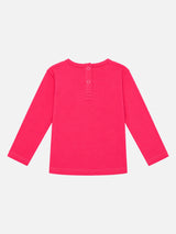 Girls Cotton T-Shirt with Regular Fit and Soft Breathable Fabric for Casual Wear and Everyday Comfort