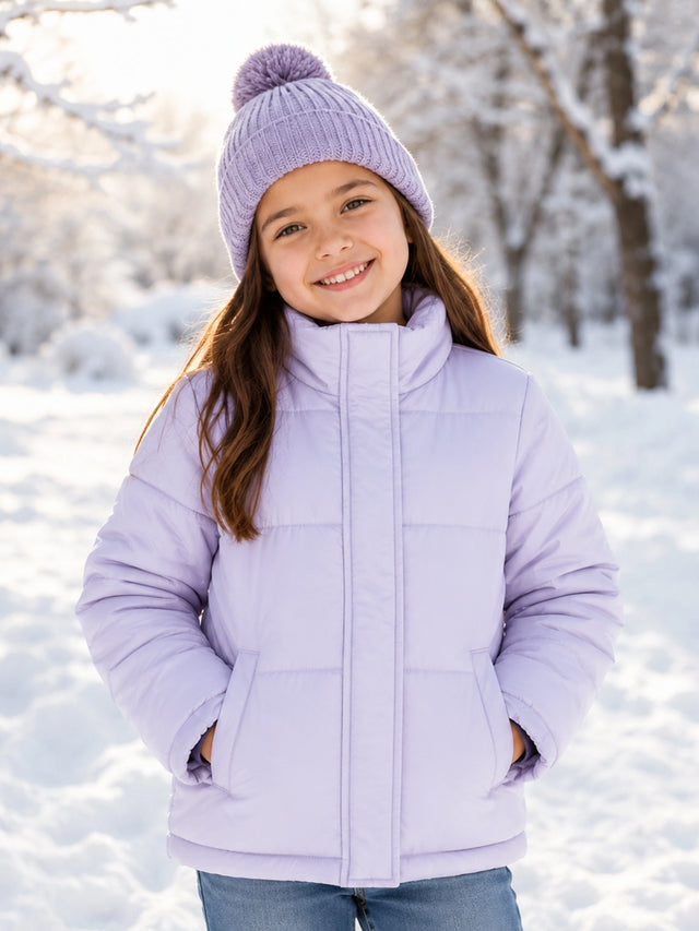 Girls Jacket for Winter Wear, Casual Comfort, Easy Layering, Everyday Outfits and Regular Wardrobe Use
