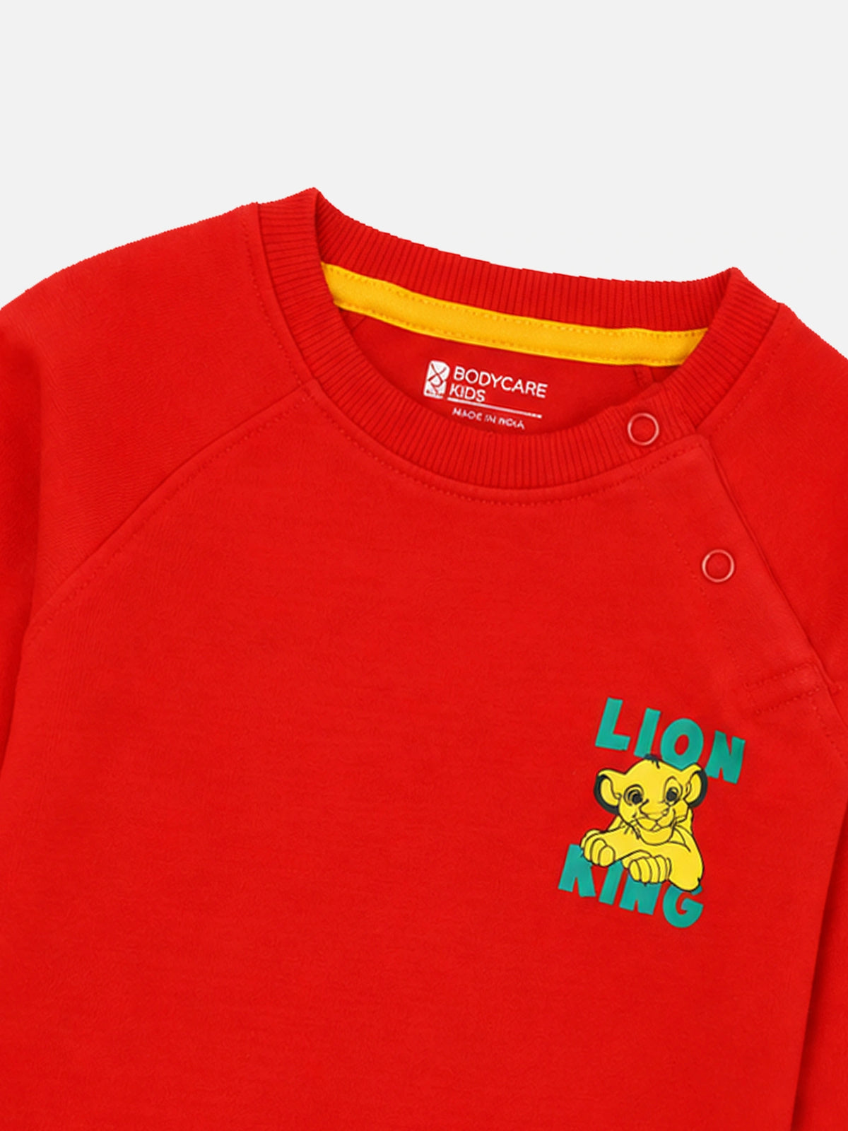 Baby Boys French Terry Printed Full Sleeve Sweatshirt with Soft Cotton Winter Comfort for Casual Wear