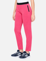 Women Cotton Track Pant with Side Pockets and Regular Fit Jogger Style for Active Casual Wear and Easy Movement