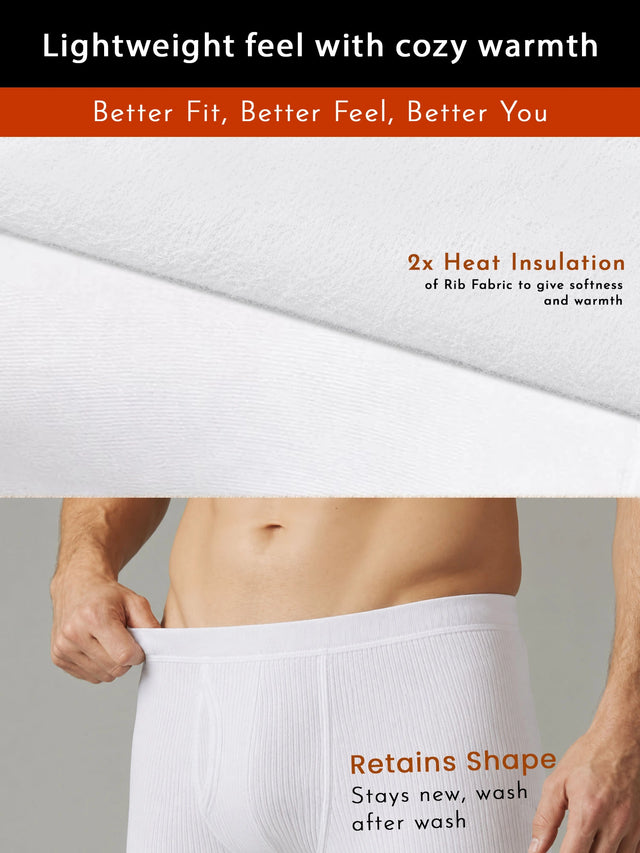 Men Thermal Bottom for Winter Base Layering, Cold-Weather Comfort and Everyday Warm Innerwear Essentials during Winter