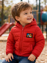Baby Boys Soft Cotton Blend Jacket for Winter Wear, Warm Comfort, Easy Layering and Regular Wardrobe Use