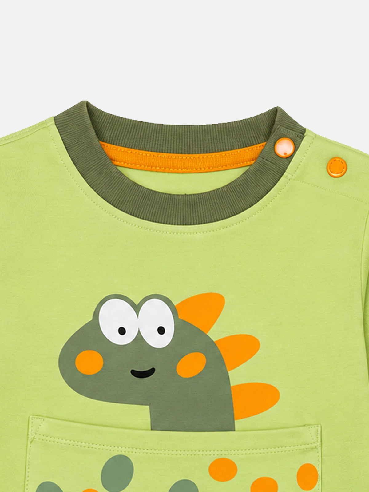Baby Boys French Terry Top and Bottom Set with Full Sleeves for Casual Wear, Lounge Comfort and Easy Movement