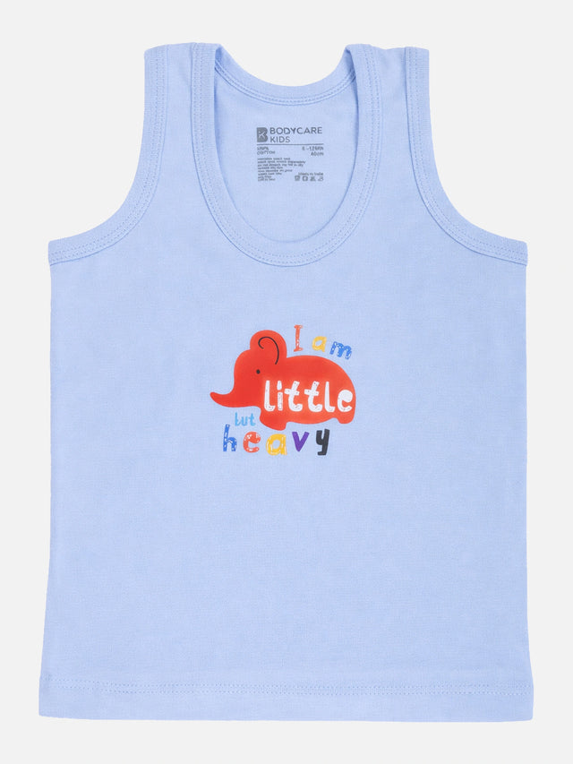 Baby Boys Sleeveless Round Neck Vest Innerwear for Daily Comfort, Easy Movement and Wardrobe Essentials - Pack of 3
