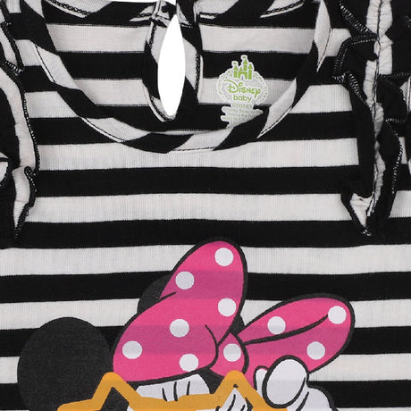 Baby Girls Minnie & Friends T-Shirt Round Neck Sleeveless - Bodycare