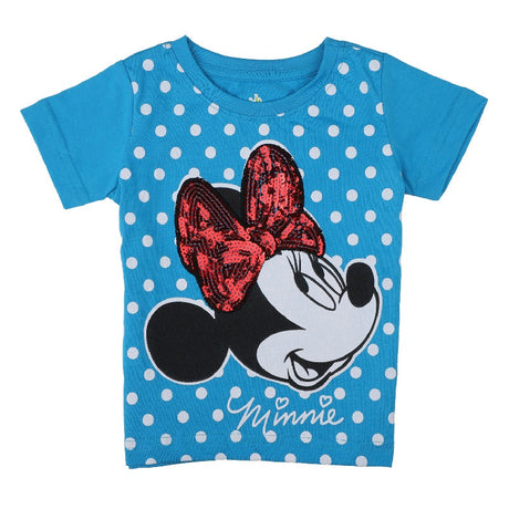 Baby Girls Minnie & Friends T-Shirt Round Neck Half Sleeves - Bodycare
