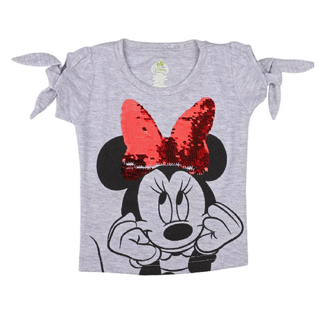 Baby Girls Minnie & Friends T-Shirt Round Neck Half Sleeves - Bodycare