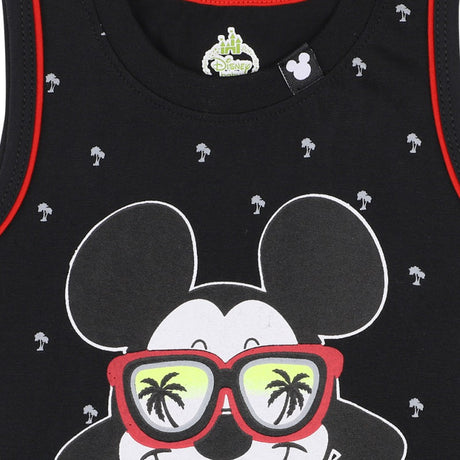 Bodycare Mickey & Friends Boys Cotton Sets Round Neck Sleeveless