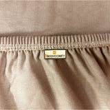 Bodycomfy 100% Cotton Hosiery King Size Fitted Bedsheet – Geometrical Panel Print