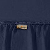 King Size Cotton Fitted Bedsheet Midnight Blue - Bodycare