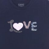 Bodycare Girls Tshirt Round Neck Half Sleeves Solid