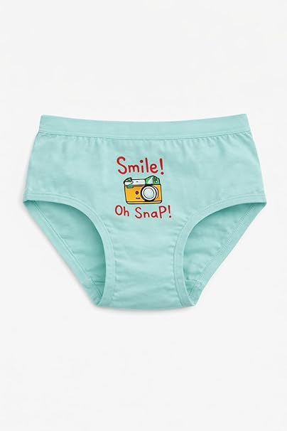 Girls Cotton Spandex Panty Pack of 3 - Bodycare