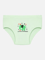 Baby Girls Solid Panty with Inner Elastic Waistband for Comfortable Everyday Innerwear Essentials - Pack of 6