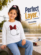 Girls Sweatshirt for Casual Wear, Warm Layering, Everyday Comfort and Regular Wardrobe Essentials for Daily Use