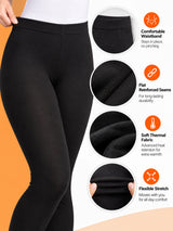 Women Extra Soft Thermal Bottom for Winter Layering, Comfortable Coverage and Cold Weather Essentials - Pack of 1