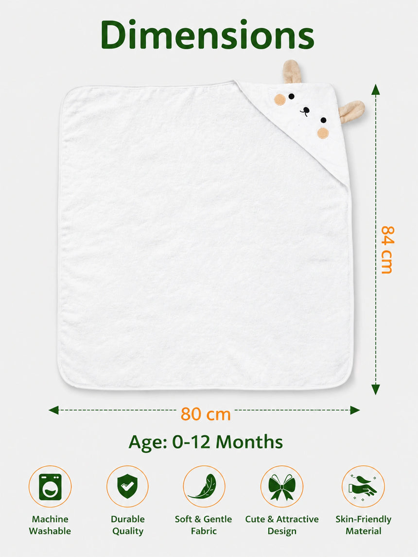 Soft Breathable Receiving Blanket for Baby - Peach