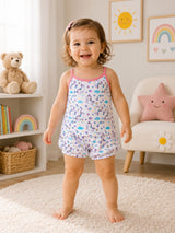 Girls 100% Cotton Top and Bottom Clothing Set for Comfortable Casual Wear, Easy Styling and Everyday Outfits