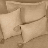 BodyComfy 100% Cotton Hosiery King-Size Fitted Bedcover – Layered Diamond Geometric Pattern