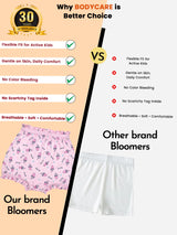 Girls Bloomer Attach Elastic Pack of 3