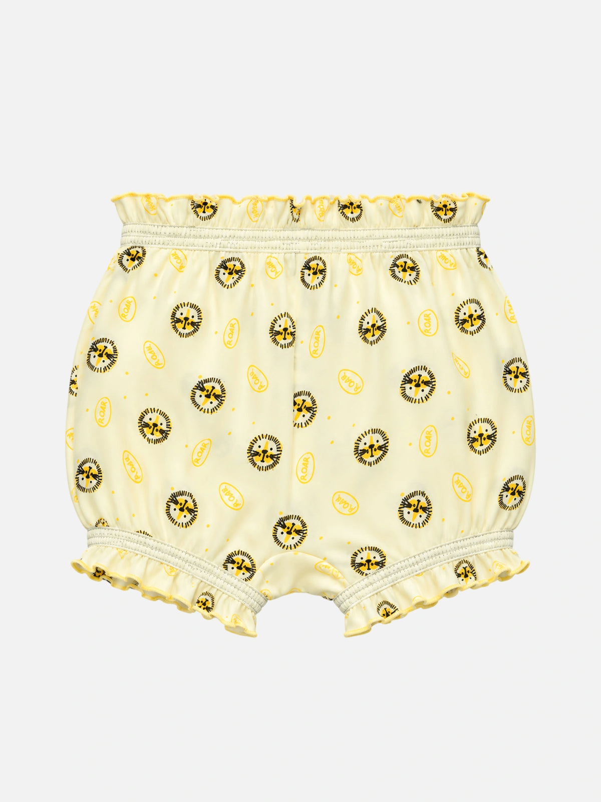 Baby Girls 100% Cotton Bloomers with Regular Fit for Everyday Innerwear Comfort and Baby Essentials - Pack of 3