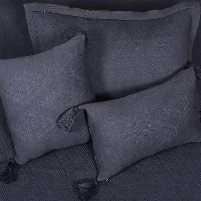 King Size Cotton Jersey Bedcover Heritage Diamond - Bodycare
