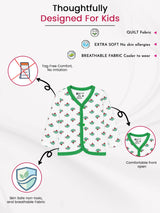 Unisex Baby Front Open Full Sleeves Thermal Top for Cold-Weather Innerwear Comfort and Regular Use - Pack of 3