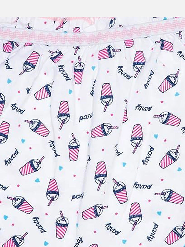 Girls Bloomer with Attached Elastic for Everyday Innerwear Comfort, Easy Movement and Regular Use - Pack of 3