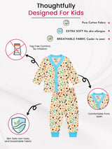 Unisex Printed Vest and Pajami Set for Everyday Comfort, Lounge Wear, Sleepwear Essentials and Regular Use