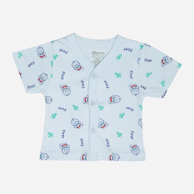 Baby Vest Round Neck Half Sleeves Pack of 3 - Bodycare