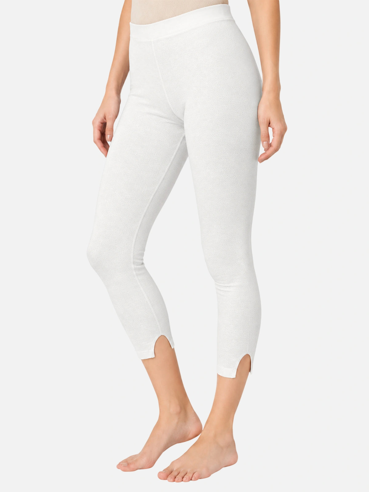 Women 100% Cotton Thermal Bottom with High Warmth Comfort, Full Length Innerwear Fit and Winter Essential Styling