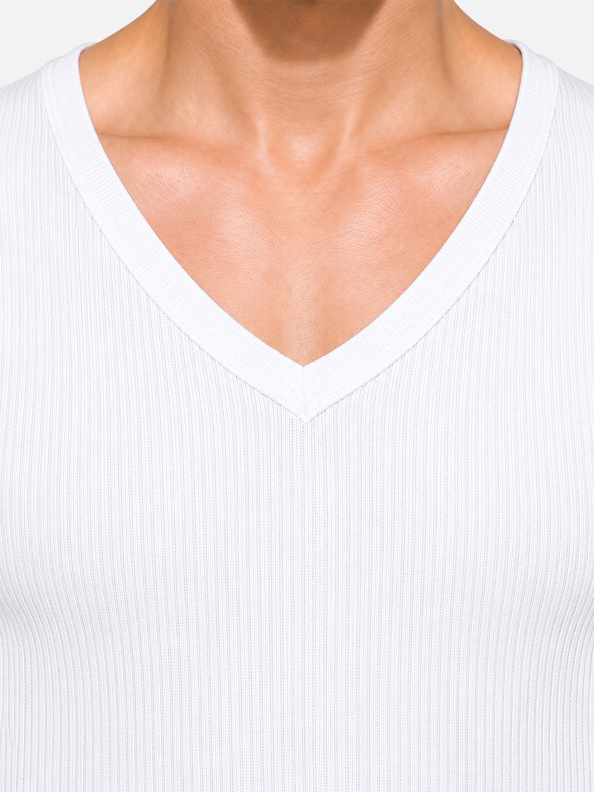 Men Antibacterial Thermal Top with V Neck and Full Sleeves for Winter Base Layering and Cold-Weather Comfort Essentials